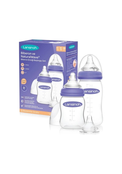 76330 Biberon Ve Naturalwave Biberon Emziği Başlangıç Seti