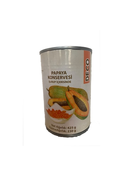 De&Co Papaya Konservesi 425 G