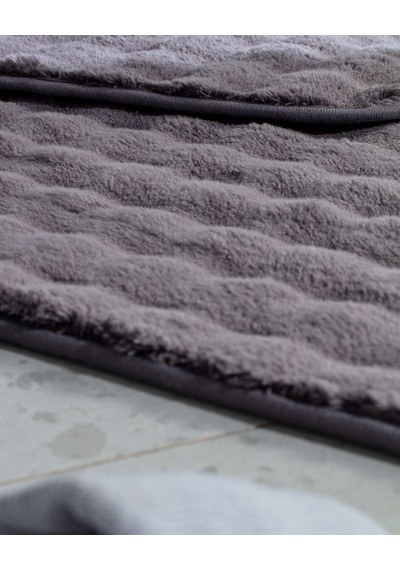 Madame Coco Reflet Bubble 2'li Banyo Paspası - Antrasit8684427127896 Gri