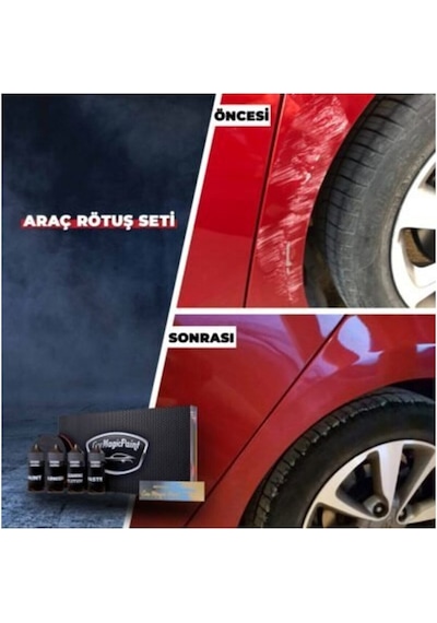 Car Magic Paint Çelik Rötuş Seti Volvo Marka Araçlar