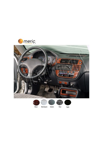 Meriç® Honda Civic Ön Torpido Kaplama 22 Parça 1995-2001 (530156392)