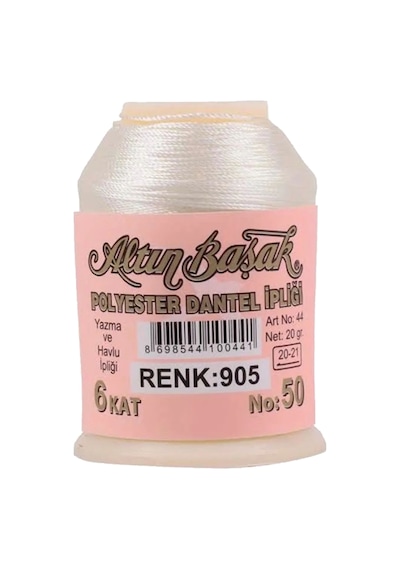 Altınbaşak Oya Ve Dantel İpi 20 Gr - Royaleks - No: 905