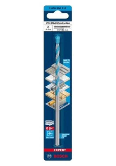 Çok Amaçlı Matkap Ucu 6x150 Mm Yüksek Dayanıklılık Ve Performans