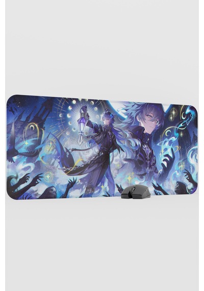 Flins Genshin Impact Anime Oyuncu V3 - 90x40 Xxl Gaming Mouse Pad Fare Altlığı