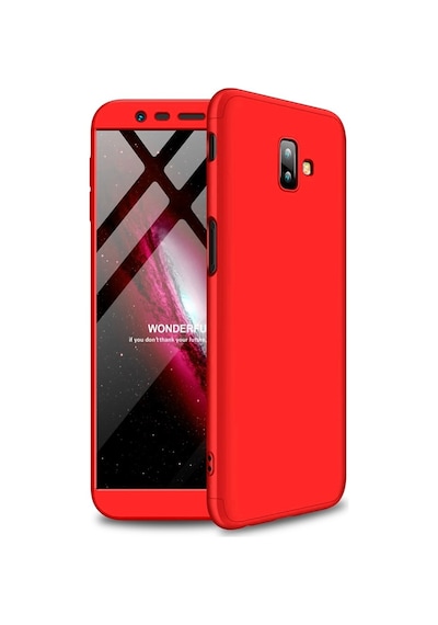 Samsung Galaxy Uyumlu J6 Plus Kilif 3 Parçali 360 Tam Korumali Gkk Kapak 393153077
