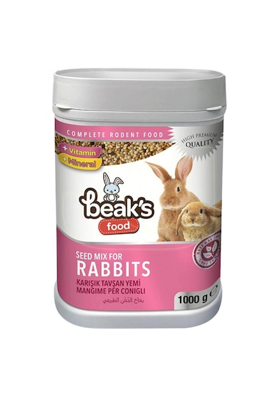 Beaks Karışık Tavşan Yemi 1000 G