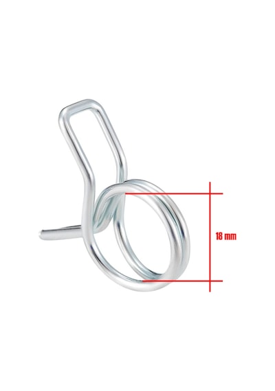 Araç Hortum Kelepçesi Yay Kelepçe Çap 18mm 5 Adet