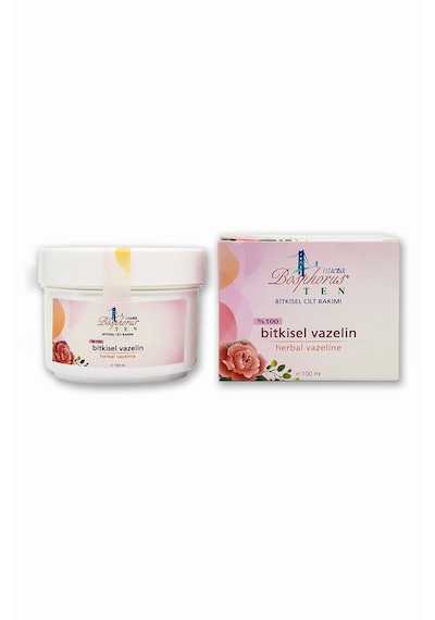Bosphorus Gül Kokulu Bitkisel Vazelin 100 Ml