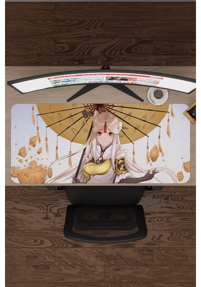 Ningguang Genshin Impact Anime Oyuncu V3 - 90x40 Xxl Gaming Mouse Pad Fare Altlığı