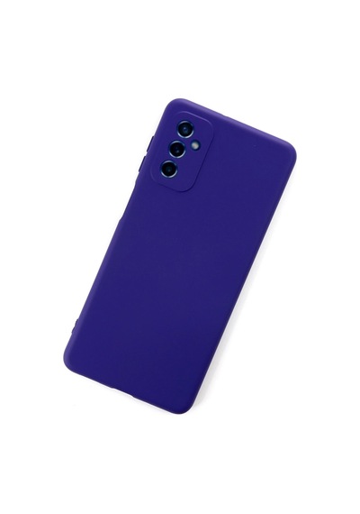 Cosmotex Newface Samsung Galaxy Uyumlu  M52 5g Kılıf Nano İçi Kadife Silikon - Mor