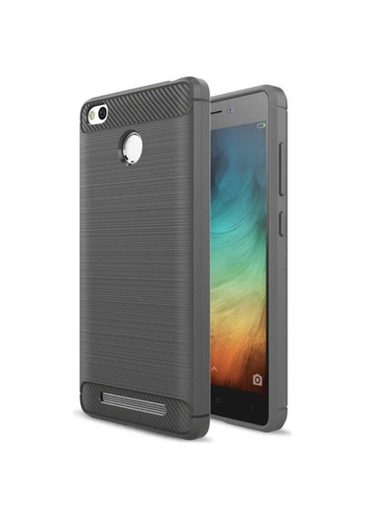 Xiaomi Redmi 3 Pro Kılıf Zore Room Silikon Kapak Gri