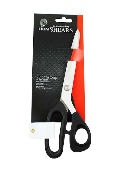 Lion 5275 Plastik Saplı Büyük Boy Profesyonel Terzi Makası 27.5Cm