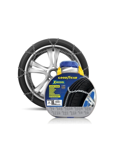 Goodyear Snap-on Kar Zinciri 2-parça Set, 9 X 3.20 Mm Boyut Diğer