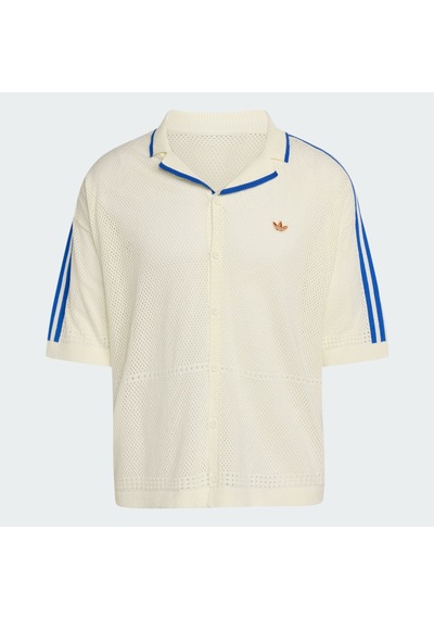 Adidas Kx1223 Knıtted Shırt Erkek Tişört Bej