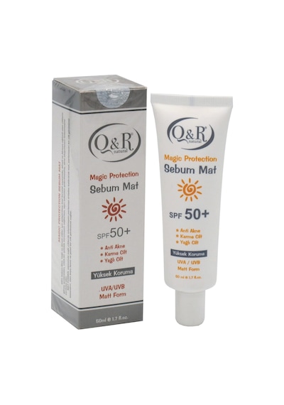Q&R Sebum Mat Güneş Kremi Spf 50+ 50 ML