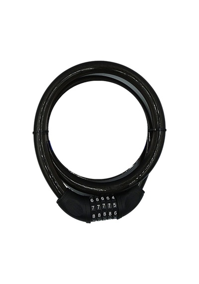120cm 20mm 5 Şifreli Siyah Motorsiklet Kilidi