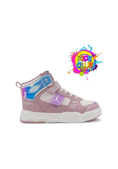 Sneaker Ortopedik Taban Unisex Çocuk Spor Ayakkabı Pudra
