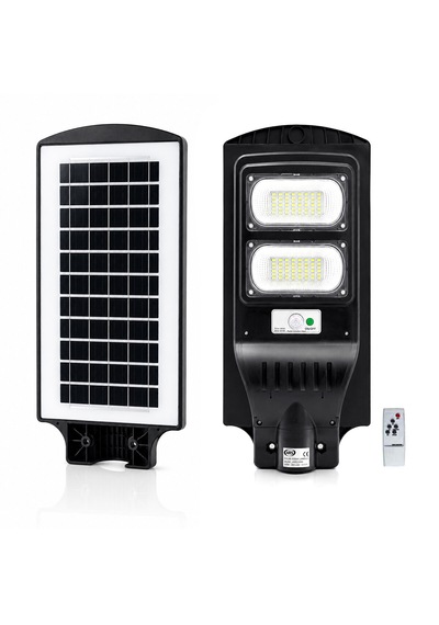 200w - 6500k Solar - Güneş Enerjili Sokak Lambası - Armatür Sensörlü Bahçe-balkon-sokak Ars-348965 5250