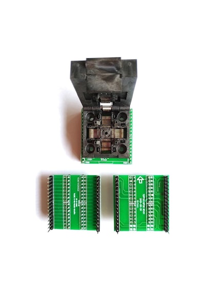 Tqfp32 Dıp32 Veya Dıp28 Adaptör Smd Dıp Dönüştrücü Avr Atmel Isp
