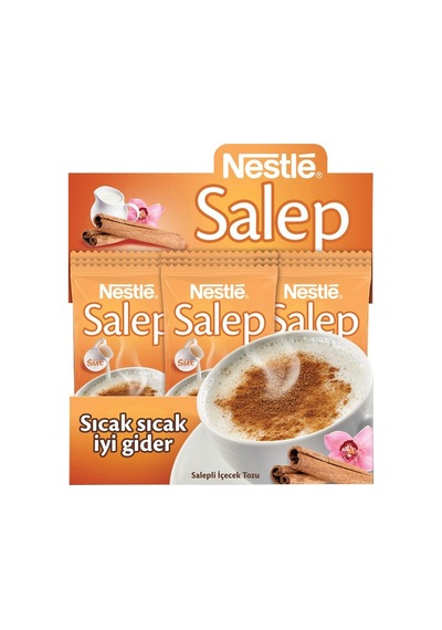 Nestlé Salep 24 17 G Tek İçimlik Hazır Sıcak İçecek 3'li Ekonomik Paket - 3 Adet Tarı