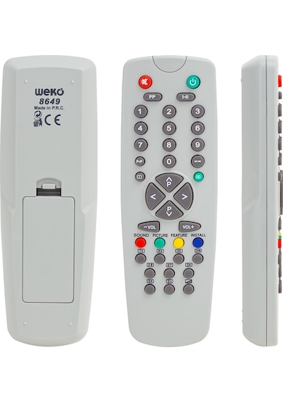 WEKO KT Vestel Uyumlu-SEG-REGAL 3040 MİNİ KALIP TV KUMANDA