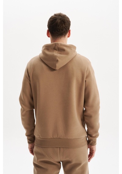 AR-MA Arma Erkek Kapüşonlu Sweatshirt Örme 3 İplik Şardonlu, Yazı Baskılı,cepsiz,sade Ve Şık, Regular Fit K30254628802 Gri - Bej AR-MA Arma Erkek Kapüşonlu Sweatshirt Örme 3 İplik Şardonlu, Yazı Baskılı,cepsiz,sade Ve Şık, Regular Fit K30254628802 Gri - Bej