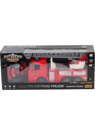 98-717a 98-71 -full Fonksiyon İtfaiye Aracı 1:14 - Özel Seri K011.98717a Kırmızı