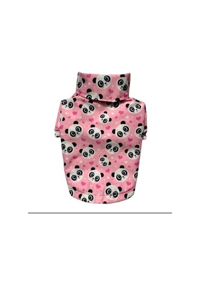 Gedyco Pink Panda Polarlı Küçük Irk Köpek Yağmurluğu
