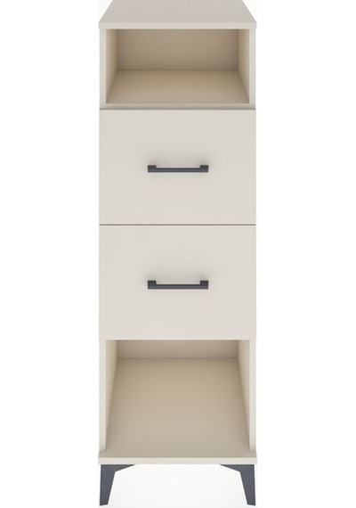 Hyperion Dolap Tek Raflı 2 Çekmeceli 44x44x134 Aytaşı-aytaşı Aytaşı