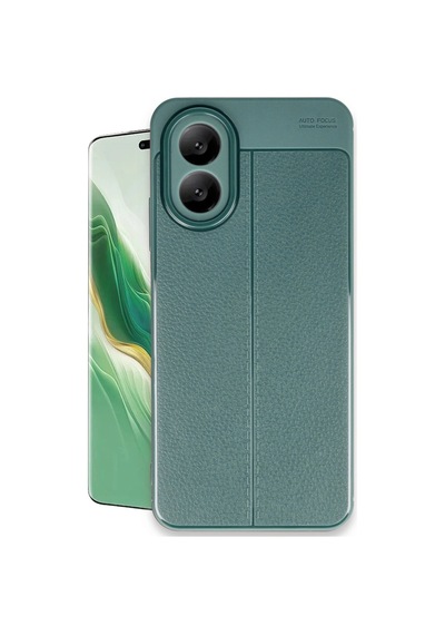 Oppo A38 Kılıf Auto Focus Kapak Koyu Yeşil