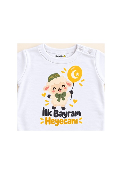 Babylimon İlk Bayram Heyecanı Beyaz Kısa Kollu Çıtçıtlı Bebek Zıbını Beyaz - İlk Bayram Heyecanı - 928161923 Beyaz - İlk Bayram Heyecanı Babylimon İlk Bayram Heyecanı Beyaz Kısa Kollu Çıtçıtlı Bebek Zıbını Beyaz - İlk Bayram Heyecanı - 928161923 Beyaz - İlk Bayram Heyecanı