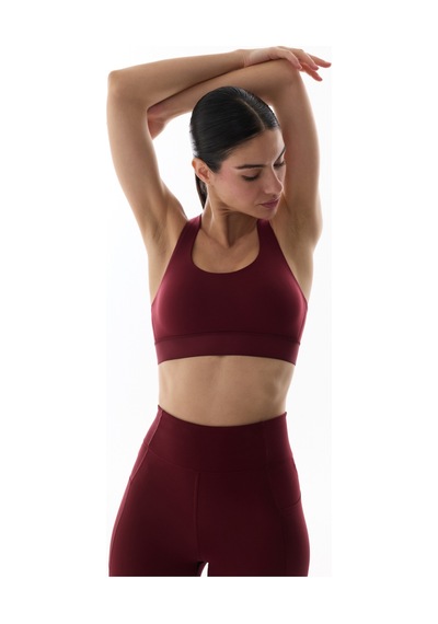 Penti Bordo Wonder Yüksek Destek Crossline Spor Sütyeni