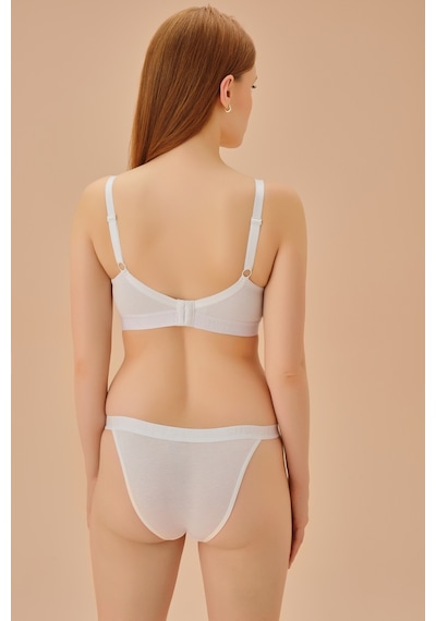 Suwen Cotton Emzirme Sütyeni Sw5971101 Beyaz