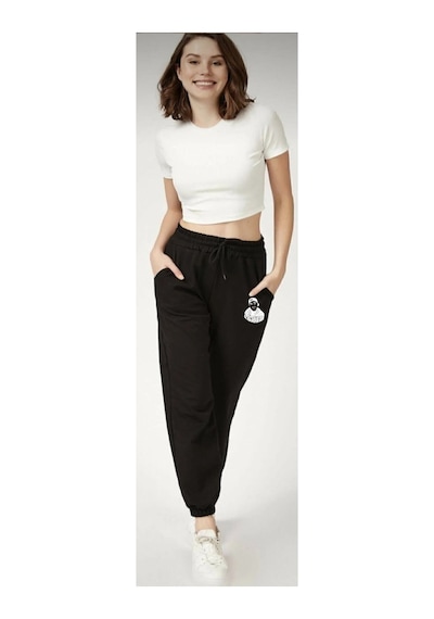 Blackjack Giyim Unısex Slim Fit Jogger Eşofman Altı Blacktopac