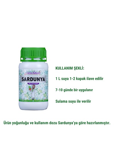Doctor Bahçem Sardunya Gelişimi İçin Özel Sıvı Bitki Besini Ve Çiçek Gübresi 1 L