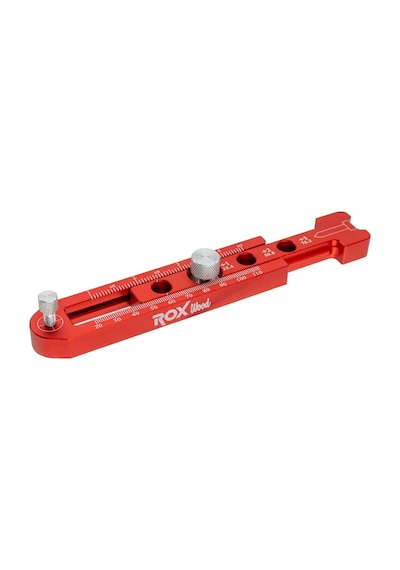 Rox Wood 0165 Ahşap için Alüminyum Dairesel İşaretleme Cetveli