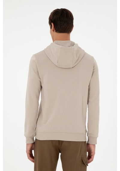 U.s. Polo Assn. Erkek Taş Sweatshirt 50293354-vr049 Taş