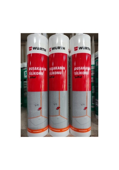 Würt Duşakabin Silikonu Şeffaf 310 Ml Transparent 1 Adet