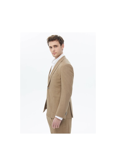 Kip Vizon Mikro Modern Fit Takım Elbise Vizon