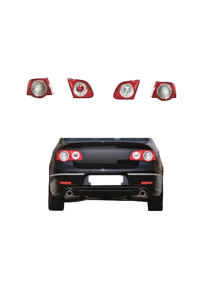 Vw Passat B6 Stop Lambası Takım 4 Adet Ledli Set 2006-2010