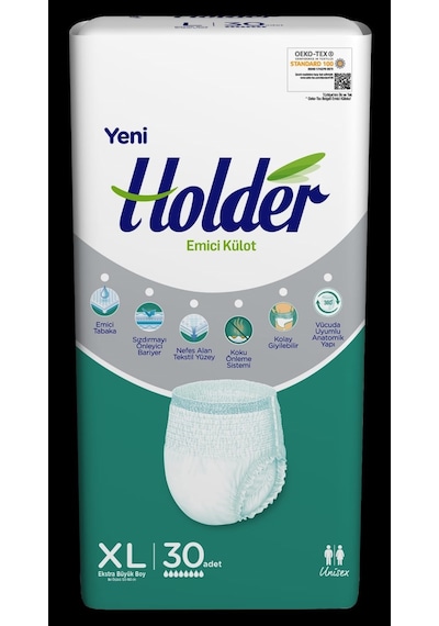 Holder Emici Külot Hasta Bezi XL 30'lu