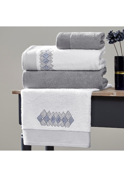 Taç Depth Pure Cotton Pamuk Aile Seti Beyaz Gri 000000001500217929 Beyaz