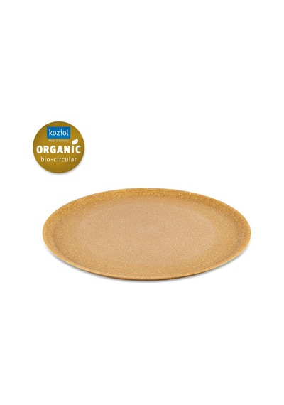 4'lü Kahverengi Tabak - 25.5 Cm Çok Renkli