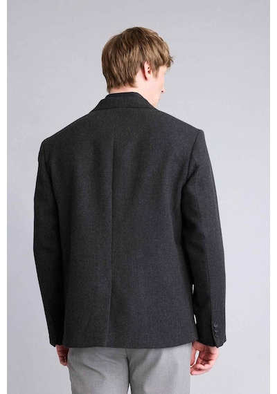 Defacto Regular Fıt Blazer Ceket G7524ax26spar138 Antrasit-ar138