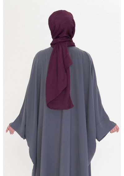 Hürrem Bone Şarabi Düz Klasik Şal Turlu Polyester Lüx Janjan 202126 08 Şarabi