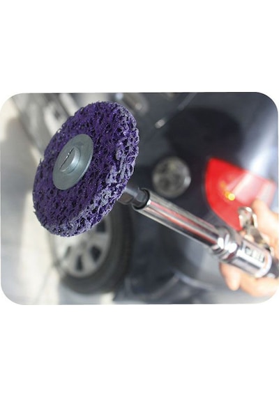 Pas Silici Saplı Mor Disk Silikon 100x13x6 Mm 55061