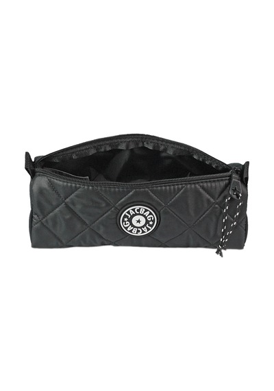 Jacbag Prime Soft-kapitone Üçgen Kalemkutu Prime Soft-siyah renkli