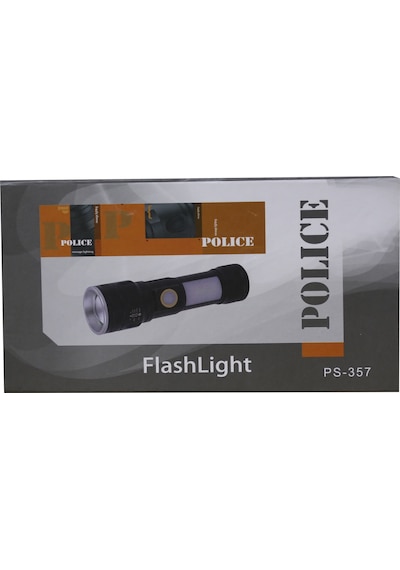 Polıce Ps-357 Zoom, Yan Aydınlatma Işıklı,magnetli Ve Kırmızı-mav