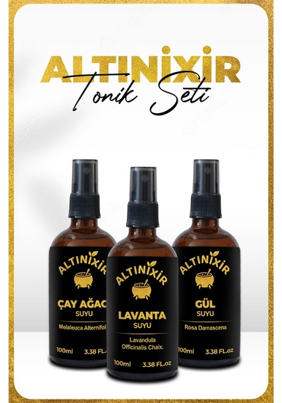 Tonik Seti Çay Ağacı,lavanta,gül