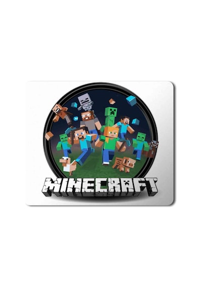 Minecraft Transparent Baskılı Mousepad Mouse Pad